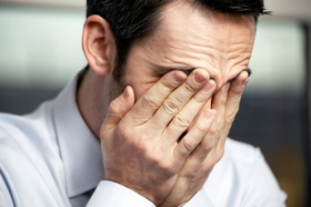 Stress, Misserfolg, Fehler, Scheitern, Trauer, Müde, Kündigung, Ende