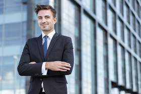 Business, Men, Anzug, Consulting, Büro, Mann, Lachen, Smart, Absolvent