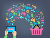 Shopping, Einkaufen, Marketing, Sale, Vertrieb, Shop, Grafik