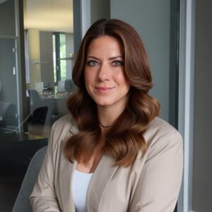 Porträt von Jessica Schilles, Senior Key Account Managerin Sales bei SQUEAKER. Ansprechpartnerin für Recruiting, Employer Branding und Karrieremarketing in der Consulting-Branche.