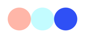 3 Punkte in SQUEAKER CI-Farben (KI-generiert)