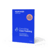 Eine Visualisierung des Buches “Consulting Case Training” aufrecht stehend auf hellem Hintergrund